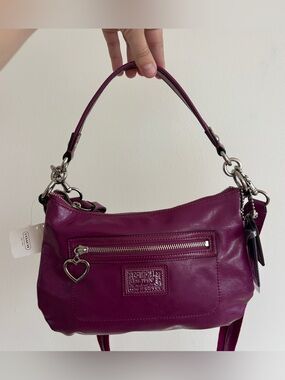 Vintage Coach Poppy Daisy Liquid Gloss Shoulder / Crossbody Bag – F20017 – BNWT